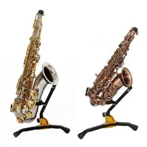 색소폰 스탠드 간편한 접이식 지지대색 섹소 거치대 가격 레슨 스폰 악보 받침 악기 트럼펫 음악공부 배우