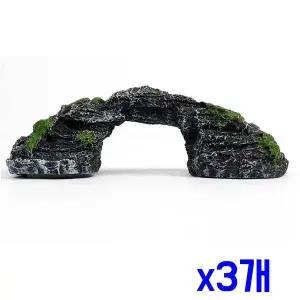 TBZ 바위 터널형 인조 은신처 장식(14.5x4cm) x3개