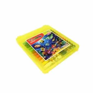 단색 OMJ103J4 6각 크레파스 24색 부드러운크레파스 미술놀이