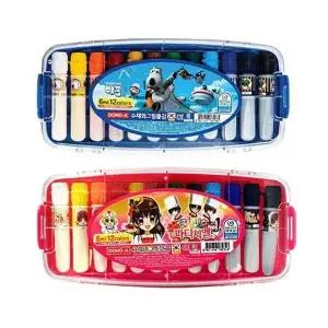 동아 ESW235Y0 수채화 케이스물감12색 블루