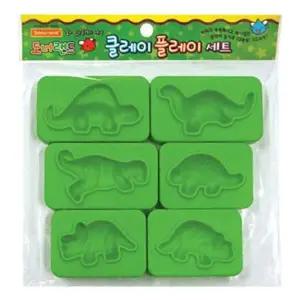 도너랜드 OKJ273J6 조형도구 몰드-공룡친구 6종 -33839