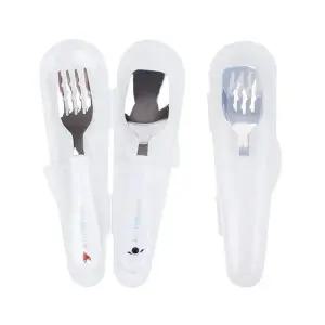 [골드스마일]어린이학습용 식기 수저 케이스 휴대용 미니세트