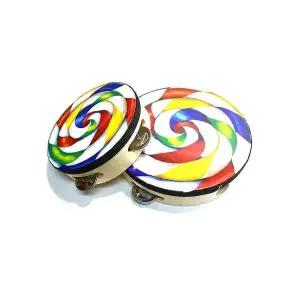 TBZ TIH782Q8 맑은소리 롤리팝 탬버린(대)