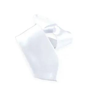 하얀색 화이트 자동 넥타이_GA8005