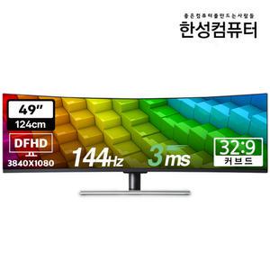 한성컴퓨터 ULTRON 4977SUC 퀀텀닷 144Hz 울트라와이드 게이밍 모니터