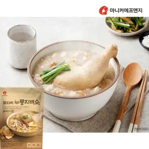 마니커-닭다리누룽지백숙600gx3봉/냉장/간편식/건강식/웰빙식/하림/참프레