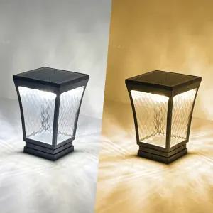 태양광정원등 태양광 카페 문주등 카페등 야외 조명 (흰빛/노란빛)-데크형/벽걸이형