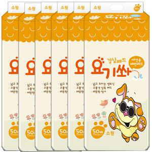 강남패드 요기쏴 소형 300매(50매*6) 애견패드