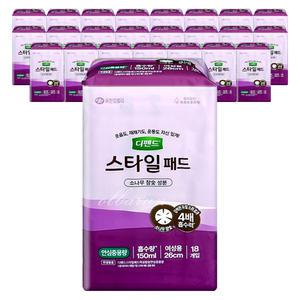 디펜드 스타일 패드 여성용 안심중용량 18Px24팩(1박스)