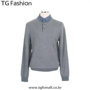 TG패션 울 클래식 셔츠 레이어드 니트 티 T204KTKL658