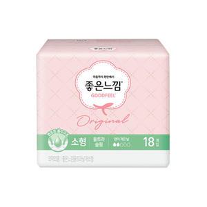 좋은느낌 울트라 에어핏쿠션 날개 소형 18개 1팩 (18개)