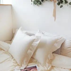 에스더 광목 로맨틱 프릴 쇼파 쿠션커버 방석커버 45X45