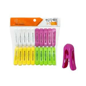 일조 화학 햇살가득 국산 강력 빨래집게 (20개입) 방글집게 1호 1개