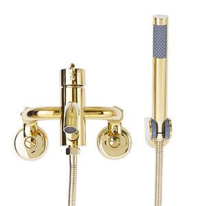 두진바스 어반 욕조 골드 샤워수전 세트 ST-315 리얼골드, 1개