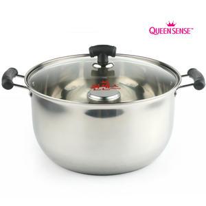 퀸센스 센스 스텐 빨래솥 삶숙이 빨래삶는 냄비 34cm