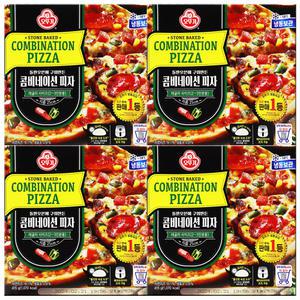 오뚜기 콤비네이션 피자 415g x 4개 / 냉동피자