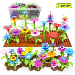 플라워가든블럭210p 꽃모양 꽃레고 정원만들기 대용량 블록