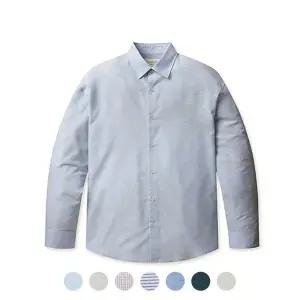 [폴햄] 남성 린넨 블렌디드 긴팔 셔츠_PHD2WC1912