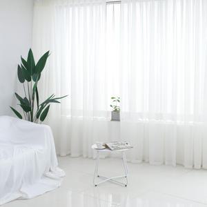 [리퍼/S급] 메쉬쉬폰 나비주름 커튼 속지 망사 레이스 거실 창문 가리개 가림막 커텐