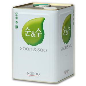 노루페인트 내부용 수성페인트 순앤수100 18L 무광