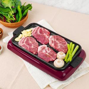 미니전기그릴 1인 전기후라이팬 멀티 가정용고기그릴