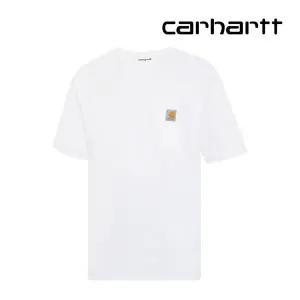 칼하트 워크웨어 포켓 반팔티셔츠 화이트 K87-WH