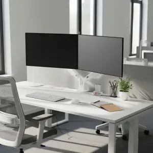 카멜마운트 일반형 듀얼 벽면 밀착형 모니터 거치대 AMADS