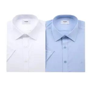 [갤러리아] (반소매 슬림핏) 착용감 좋은 뱀부 스판소재 반팔 와이셔츠 RZUSL0110