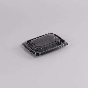 {박스} 반찬용기 반찬집그릇 GD-601 검정 1000개세트 뚜껑포함