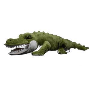 악어인형 동물 애착 귀여운 봉제 대형 쇼핑 시뮬레이션 녹색 선물 생일 소품