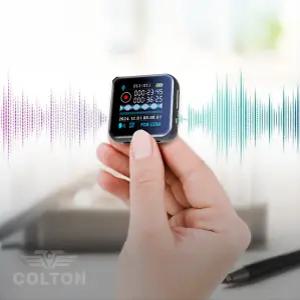 콜튼 초소형 녹음기 50시간 장시간 소형 디지털 라디오 전자책기능