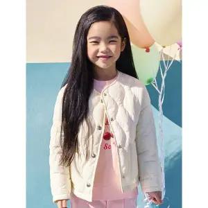 [탑텐키즈](김해점)25년SS 여아) 경량 퀼팅 패딩 점퍼 MKF1JP2021