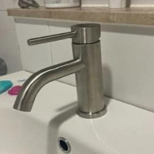 무광니켈 스텐 원홀 세면대 수전 수도꼭지 SUS304 HYST0150