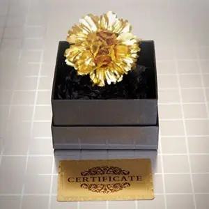 (아울렛뱅크) 어버이날 24K 도금 카네이션 브로치-W8C5778