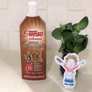 F-Tenso 동세정제 크롬 놋그릇 유기그릇 구리 전용 크림세정제 광택제 코팅제 세척제