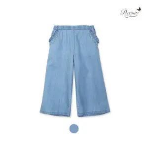 [대구백화점] [페리미츠] 여아 여름 프릴 와이드 데님 팬츠(P2521Q261)