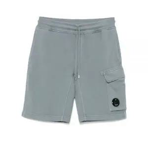 [CP컴퍼니] 코튼 다이애그널 플리스 카고 반바지 126581483