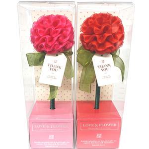 카네이션 볼펜 랜덤1개 러블리 쉬폰 플라워 볼펜 스승의날 어버이날 감사선물