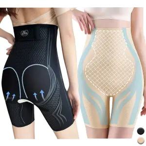 [퓨러나이브 스프링왈츠] 무봉제 심리스 올인원 하체 보정 (뱃살, 엉덩이, 허벅지 커버 바디 쉐이퍼 거들)