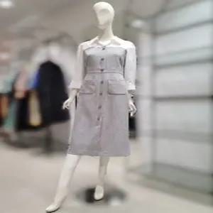 [SI] SI단추 포켓 포인트 슬림 원피스SKOAC2550