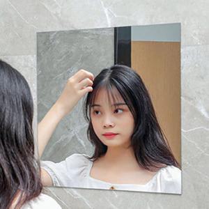 붙이는 아크릴 거울 스티커 벽에붙이는 무타공 거울 욕실 60x60