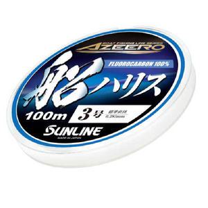 [마린피싱] 선라인 아지로 선 하리스 100m/10호~12호/플로로카본/목줄/쇼크리더/낚시줄