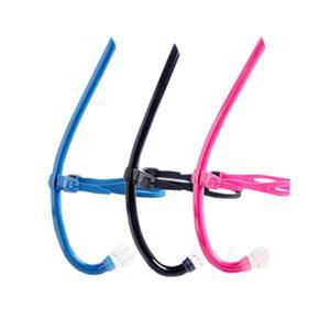 수영 훈련 스노클 센터 마운트 전면 편안한 실리콘 마우스피스 성인 청소년을 위한 주니어 장비