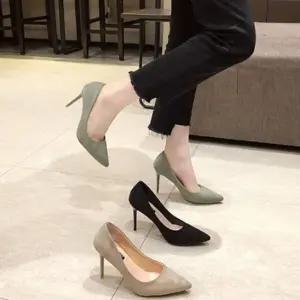 ONM 스웨이드 하이힐 구두 6cm