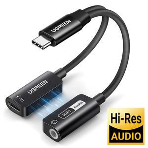 유그린 C타입 하이파이 Hi-Res DAC 오디오 PD 충전 듀얼 젠더 CM721