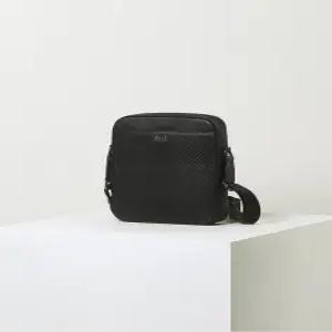 닥스 액세서리 [GREAT HOUSE CHECK][그레이트 하우스체크] 블랙 하우스 체크 소가죽 크로스백 DBBA5F30