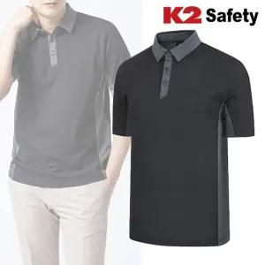 K2 PM-S200 반팔 티셔츠/반팔티 기능성 남방 카라티 여름 쿨 냉감 골프 아이스