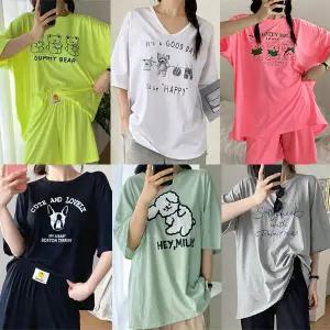 반팔티/롱티/반팔티셔츠/박스티/루즈핏티/빅사이즈티/여름티/프린트티/형광티/박시티/오버핏티/바캉스7