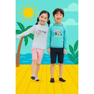 [탑텐키즈](타임스퀘어점패션관)카카오 래쉬가드 셋업 MKE5IP3801 카카오 비치타올 후드 MKE5TH3801 단...