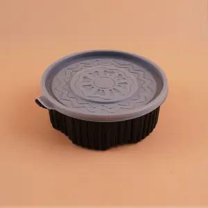 [DSL] 225파이 탕용기 2호 소형 블랙 (1800ml) 200개 세트